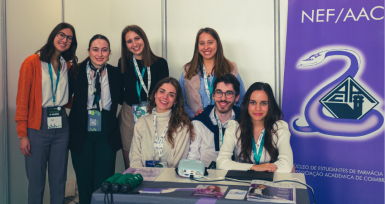 Estudantes marcam presença no maior evento português de indústria farmacêutica